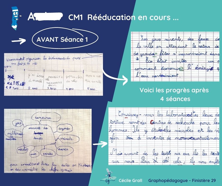 Armand, ses progrès en 4 séances